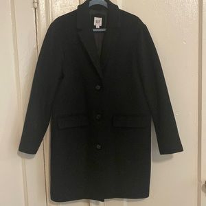 Black pea coat